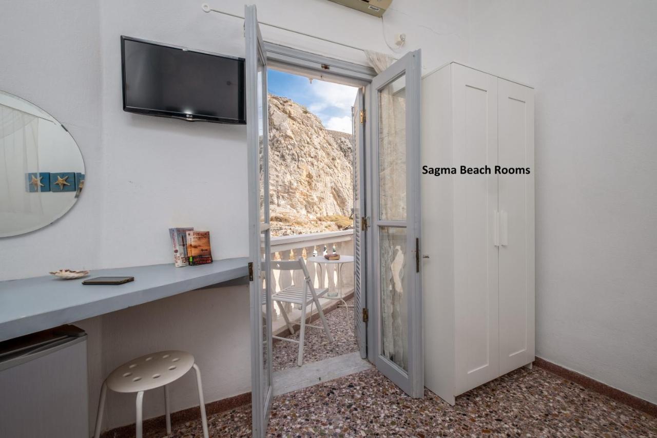 Sagma Beach Rooms Perissa  Exteriör bild