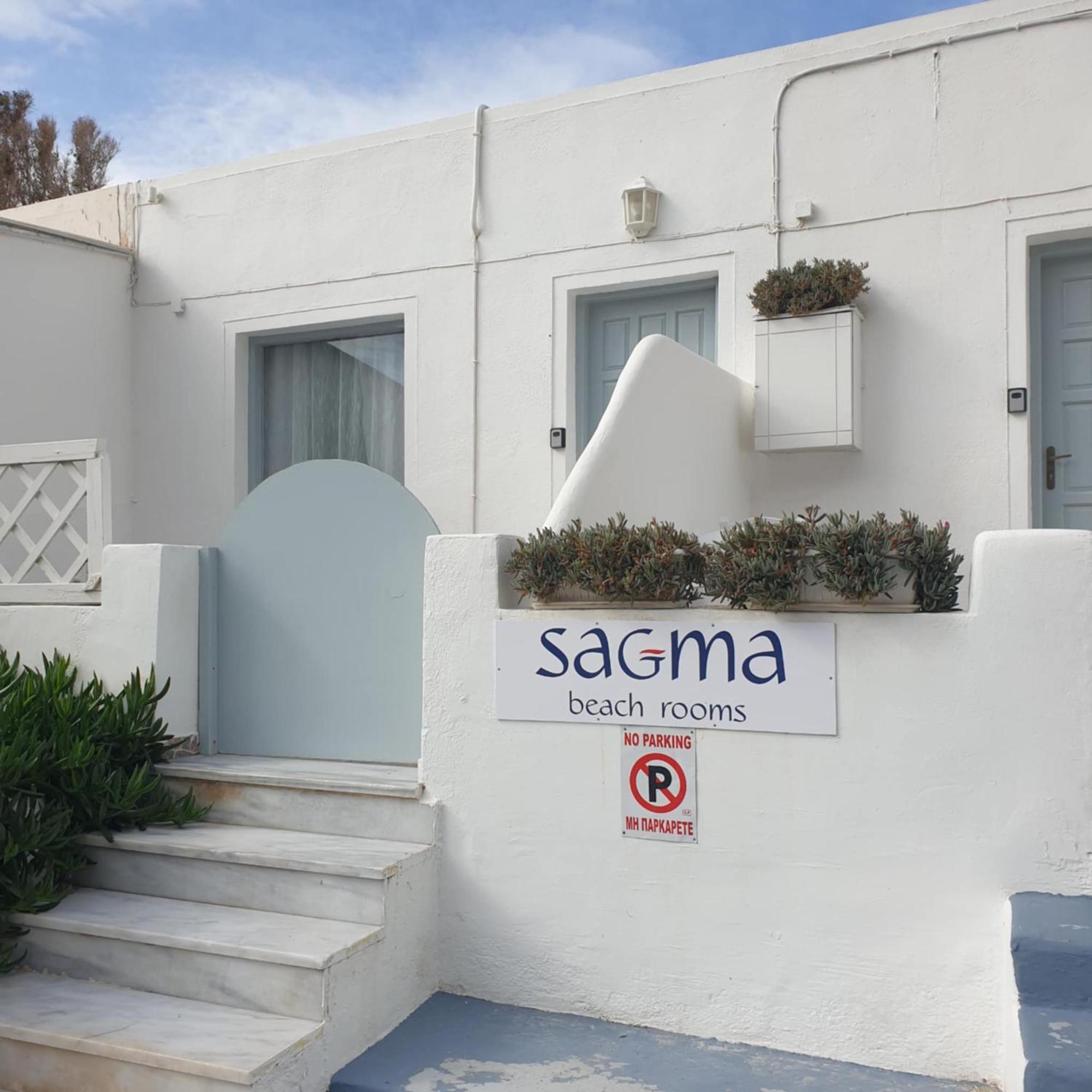Sagma Beach Rooms Perissa  Exteriör bild
